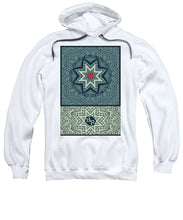 Rubino Outline Mandala - Sweatshirt Sweatshirt Pixels White Small 
