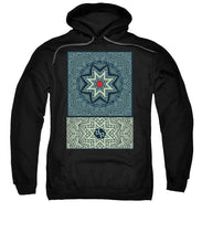 Rubino Outline Mandala - Sweatshirt Sweatshirt Pixels Black Small 