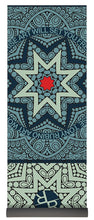 Rubino Outline Mandala - Yoga Mat Yoga Mat Pixels 24" x 72"  