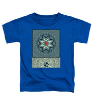 Rubino Outline Mandala - Toddler T-Shirt Toddler T-Shirt Pixels Royal Small 