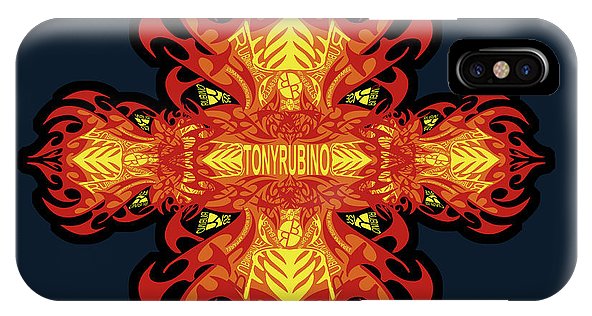 Rubino Propaganda On Fire - Phone Case