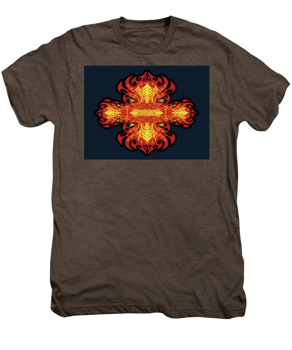Rubino Propaganda On Fire - Men's Premium T-Shirt