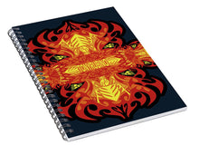 Rubino Propaganda On Fire - Spiral Notebook