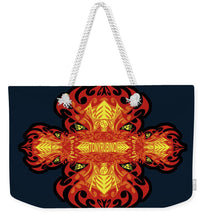 Rubino Propaganda On Fire - Weekender Tote Bag