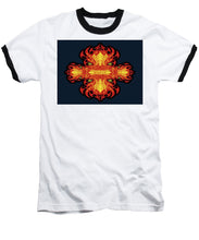 Rubino Propaganda On Fire - Baseball T-Shirt