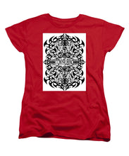 Rubino Propaganda Tattoo - Women's T-Shirt (Standard Fit) Women's T-Shirt (Standard Fit) Pixels Red Small 