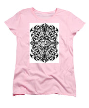 Rubino Propaganda Tattoo - Women's T-Shirt (Standard Fit) Women's T-Shirt (Standard Fit) Pixels Pink Small 