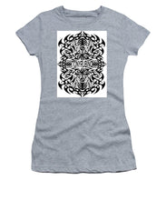 Rubino Propaganda Tattoo - Women's T-Shirt (Athletic Fit) Women's T-Shirt (Athletic Fit) Pixels Heather Small 