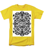Rubino Propaganda Tattoo - Men's T-Shirt  (Regular Fit) Men's T-Shirt (Regular Fit) Pixels Yellow Small 