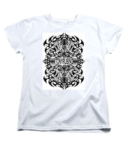 Rubino Propaganda Tattoo - Women's T-Shirt (Standard Fit) Women's T-Shirt (Standard Fit) Pixels White Small 