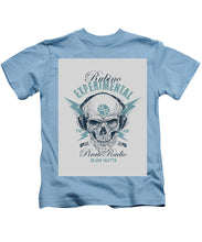 Rubino Radio - Kids T-Shirt Kids T-Shirt Pixels Carolina Blue Small 