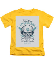 Rubino Radio - Kids T-Shirt Kids T-Shirt Pixels Yellow Small 