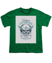 Rubino Radio - Youth T-Shirt Youth T-Shirt Pixels Kelly Green Small 