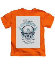 Rubino Radio - Kids T-Shirt Kids T-Shirt Pixels Orange Small 