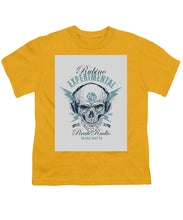 Rubino Radio - Youth T-Shirt Youth T-Shirt Pixels Gold Small 