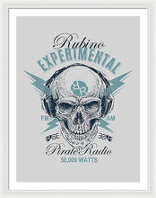 Rubino Radio - Framed Print Framed Print Pixels 30.000" x 40.000" White White