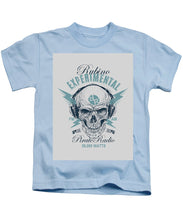 Rubino Radio - Kids T-Shirt Kids T-Shirt Pixels Light Blue Small 