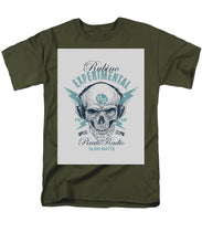 Rubino Radio - Men's T-Shirt  (Regular Fit) Men's T-Shirt (Regular Fit) Pixels Military Green Small 