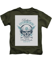 Rubino Radio - Kids T-Shirt Kids T-Shirt Pixels Military Green Small 