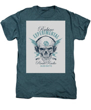 Rubino Radio - Men's Premium T-Shirt Men's Premium T-Shirt Pixels Steel Blue Heather Small 