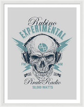 Rubino Radio - Framed Print Framed Print Pixels 36.000" x 48.000" White White
