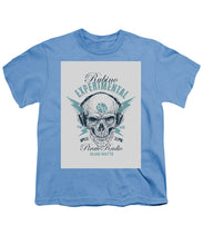 Rubino Radio - Youth T-Shirt Youth T-Shirt Pixels Carolina Blue Small 
