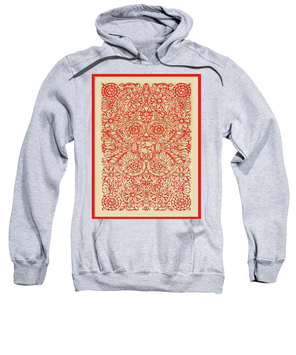 Rubino Red Floral - Sweatshirt