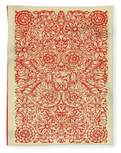 Rubino Red Floral - Blanket