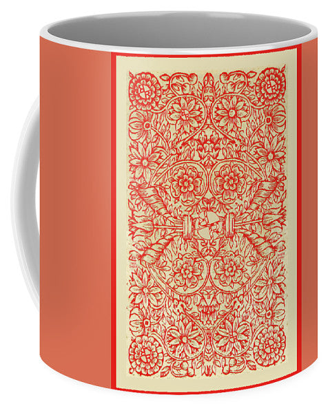 Rubino Red Floral - Mug