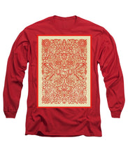 Rubino Red Floral - Long Sleeve T-Shirt