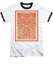 Rubino Red Floral - Baseball T-Shirt