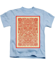 Rubino Red Floral - Kids T-Shirt