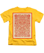 Rubino Red Floral - Kids T-Shirt