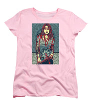 Rubino Red Lady - Women's T-Shirt (Standard Fit) Women's T-Shirt (Standard Fit) Pixels Pink Small 