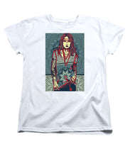 Rubino Red Lady - Women's T-Shirt (Standard Fit) Women's T-Shirt (Standard Fit) Pixels White Small 