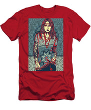 Rubino Red Lady - Men's T-Shirt (Athletic Fit) Men's T-Shirt (Athletic Fit) Pixels Red Small 