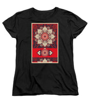 Rubino Red Zen Namaste - Women's T-Shirt (Standard Fit) Women's T-Shirt (Standard Fit) Pixels Black Small 