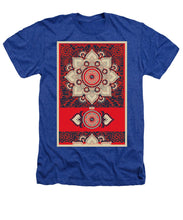 Rubino Red Zen Namaste - Heathers T-Shirt Heathers T-Shirt Pixels Royal Small 