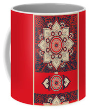 Rubino Red Zen Namaste - Mug Mug Pixels Small (11 oz.)  