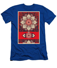 Rubino Red Zen Namaste - Men's T-Shirt (Athletic Fit) Men's T-Shirt (Athletic Fit) Pixels Royal Small 