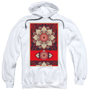 Rubino Red Zen Namaste - Sweatshirt Sweatshirt Pixels White Small 