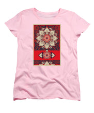Rubino Red Zen Namaste - Women's T-Shirt (Standard Fit) Women's T-Shirt (Standard Fit) Pixels Pink Small 