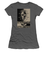Rubino Rise Ride - Women's T-Shirt (Athletic Fit) Women's T-Shirt (Athletic Fit) Pixels Charcoal Small 