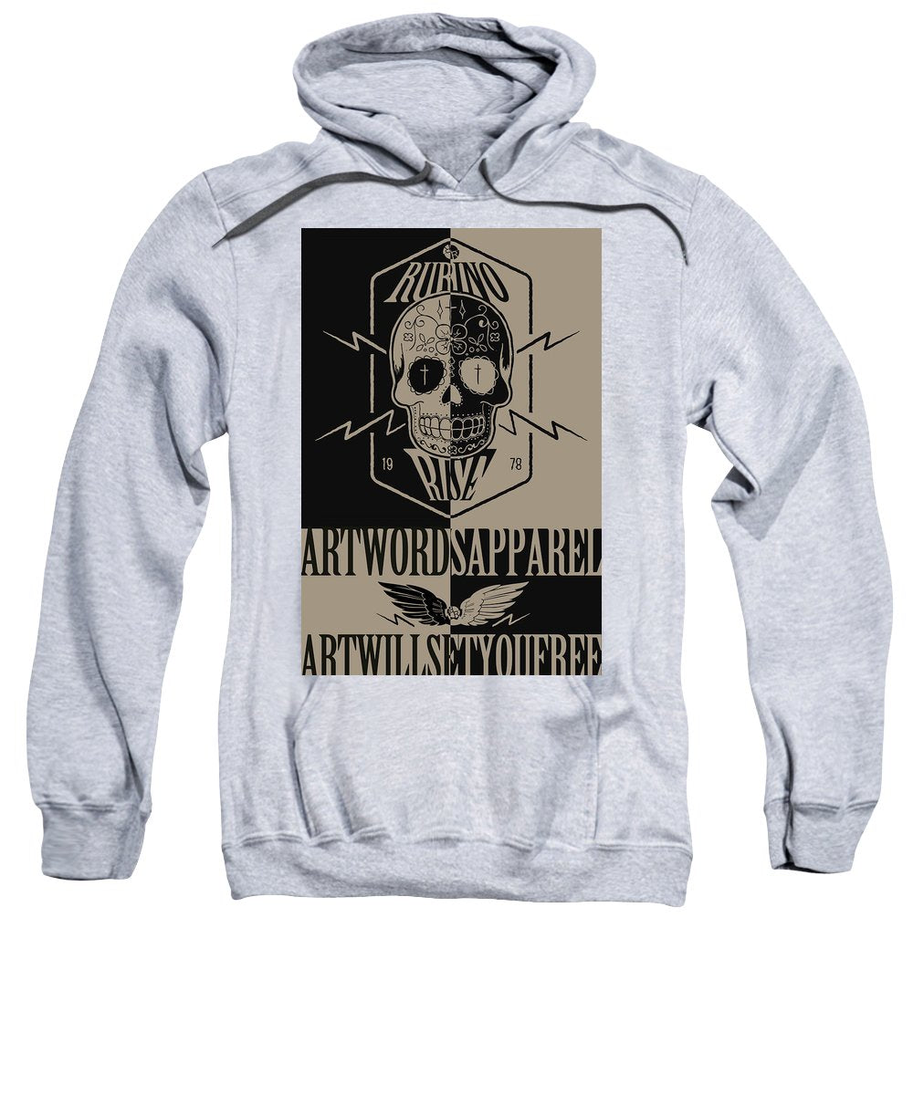 Rubino Rise Ride - Sweatshirt Sweatshirt Pixels Heather Small 