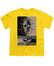 Rubino Rise Ride - Youth T-Shirt Youth T-Shirt Pixels Yellow Small 