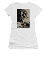 Rubino Rise Ride - Women's T-Shirt (Athletic Fit) Women's T-Shirt (Athletic Fit) Pixels White Small 