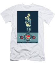 Rubino Rise She - Men's T-Shirt (Athletic Fit) Men's T-Shirt (Athletic Fit) Pixels White Small 