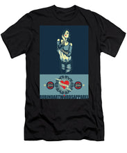 Rubino Rise She - Men's T-Shirt (Athletic Fit) Men's T-Shirt (Athletic Fit) Pixels Black Small 