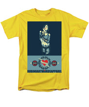 Rubino Rise She - Men's T-Shirt  (Regular Fit) Men's T-Shirt (Regular Fit) Pixels Yellow Small 