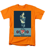 Rubino Rise She - Men's T-Shirt  (Regular Fit) Men's T-Shirt (Regular Fit) Pixels Orange Small 
